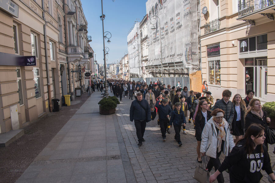 VII Marsz Katyński w Kielcach. Fot. Michał Zawisza (IPN)