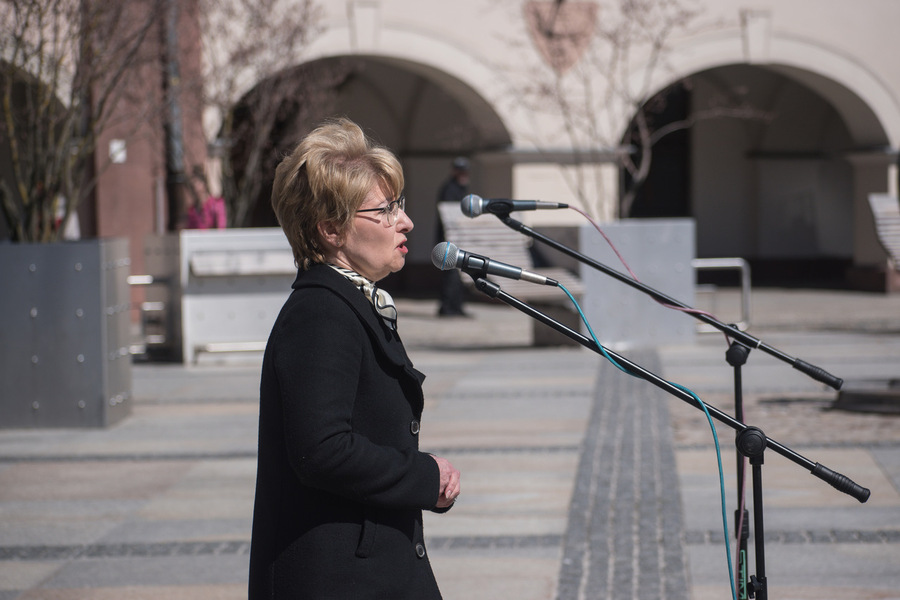VII Marsz Katyński w Kielcach. Fot. Michał Zawisza (IPN)