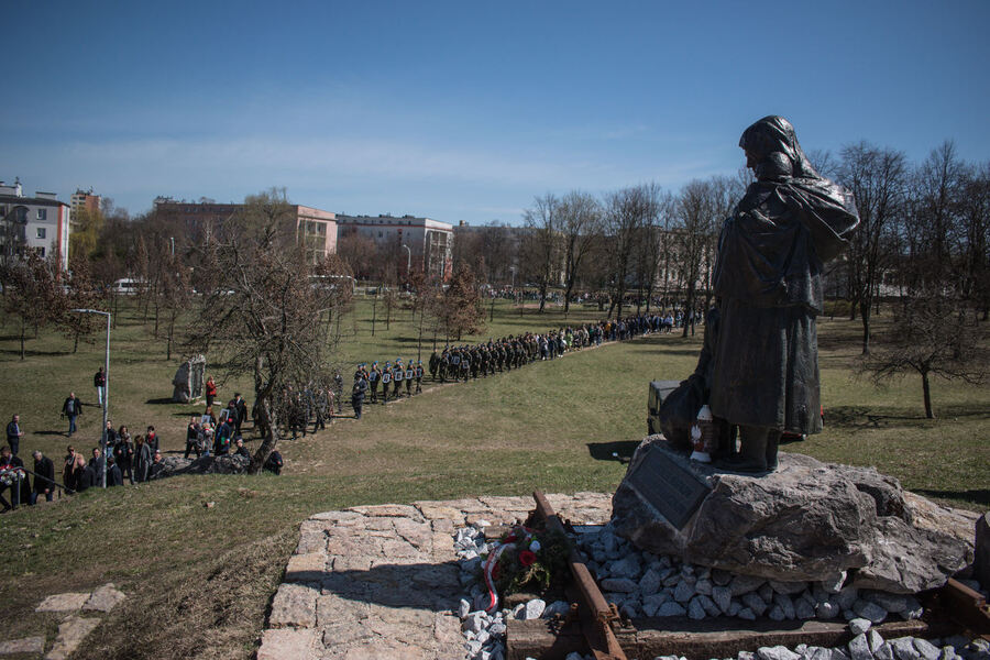 VII Marsz Katyński w Kielcach. Fot. Michał Zawisza (IPN)