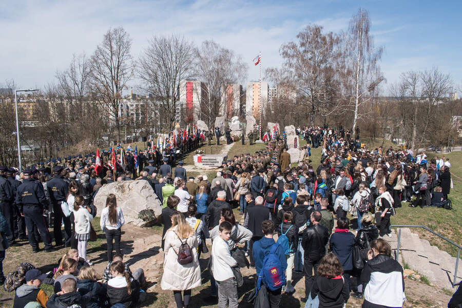 VII Marsz Katyński w Kielcach. Fot. Michał Zawisza (IPN)