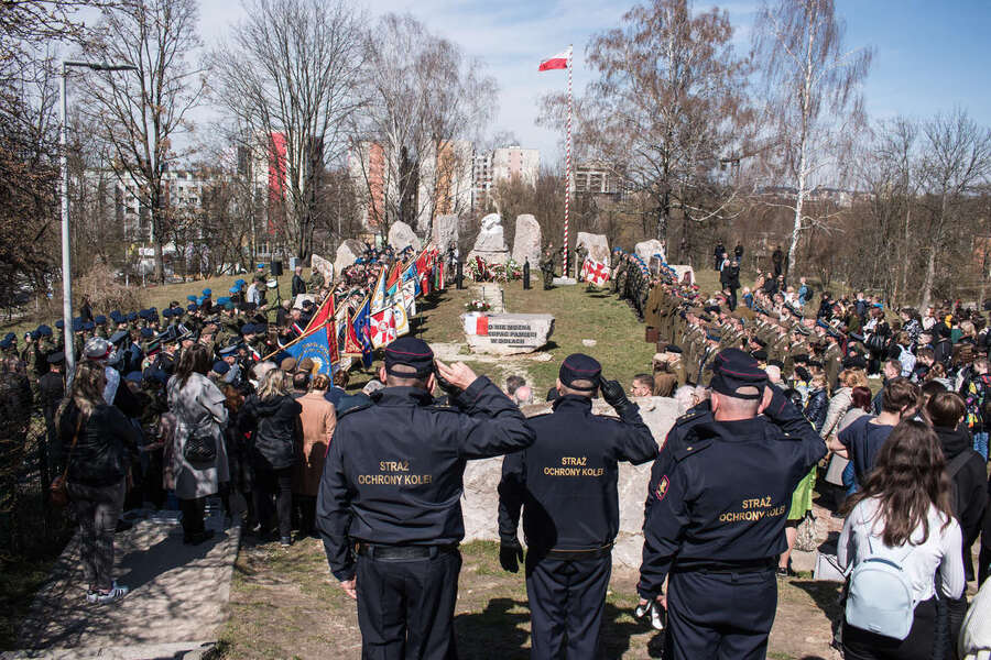 VII Marsz Katyński w Kielcach. Fot. Michał Zawisza (IPN)
