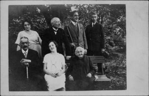 Jadwiga Seifert wraz z rodziną