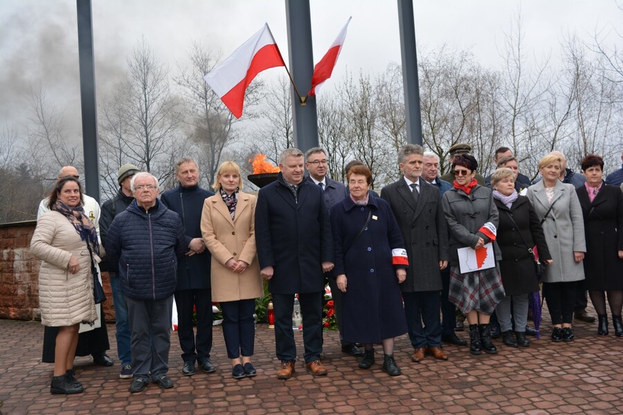 82. rocznica zbrodni katyńskiej. Uroczystość w Hucie Szklanej