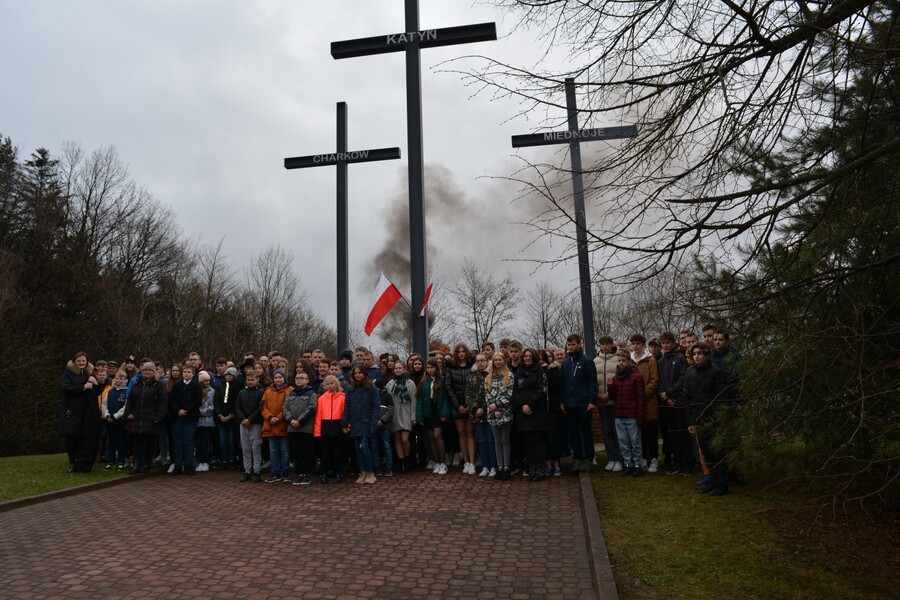 82. rocznica zbrodni katyńskiej. Uroczystość w Hucie Szklanej