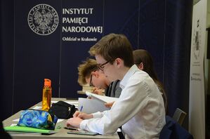 VI Małopolski Turniej Debat Historycznych. Fot. Janusz Ślęzak (IPN)