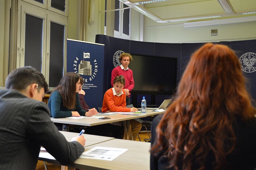 VI Małopolski Turniej Debat Historycznych. Fot. Janusz Ślęzak (IPN)
