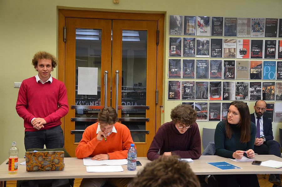 VI Małopolski Turniej Debat Historycznych. Fot. Janusz Ślęzak (IPN)