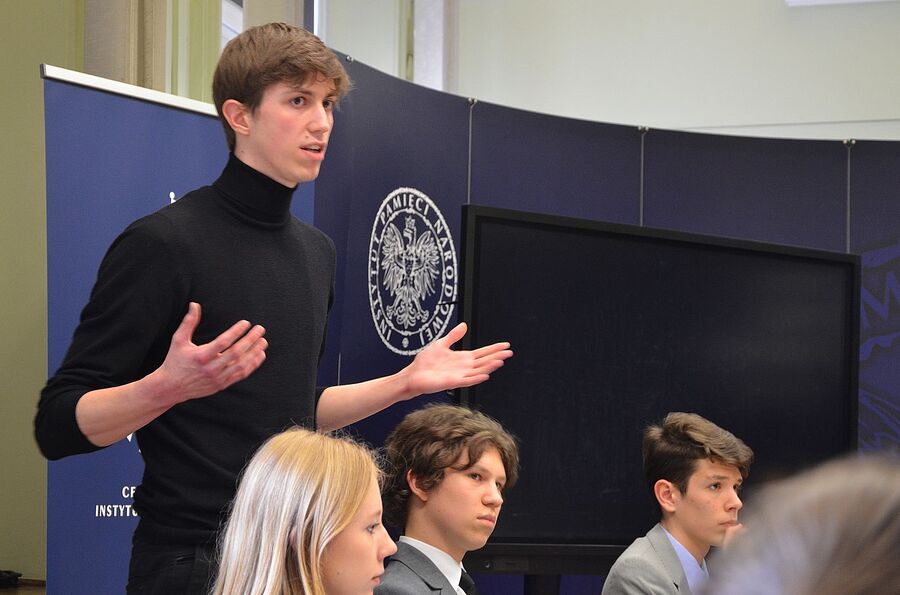 VI Małopolski Turniej Debat Historycznych. Fot. Janusz Ślęzak (IPN)