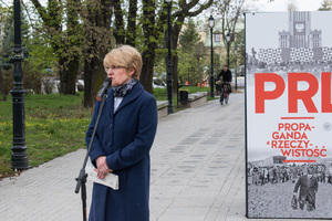 Wernisaż wystawy „PRL: propaganda a rzeczywistość”. Fot. Jakub Mularczyk