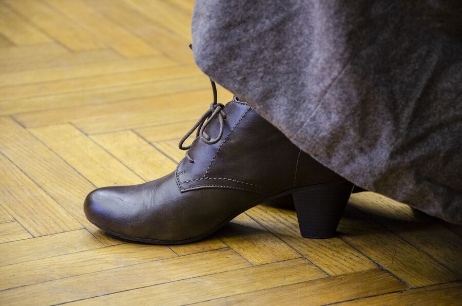 Warsztaty „Ubrane w historię”. Fot. Agnieszka Masłowska (IPN)