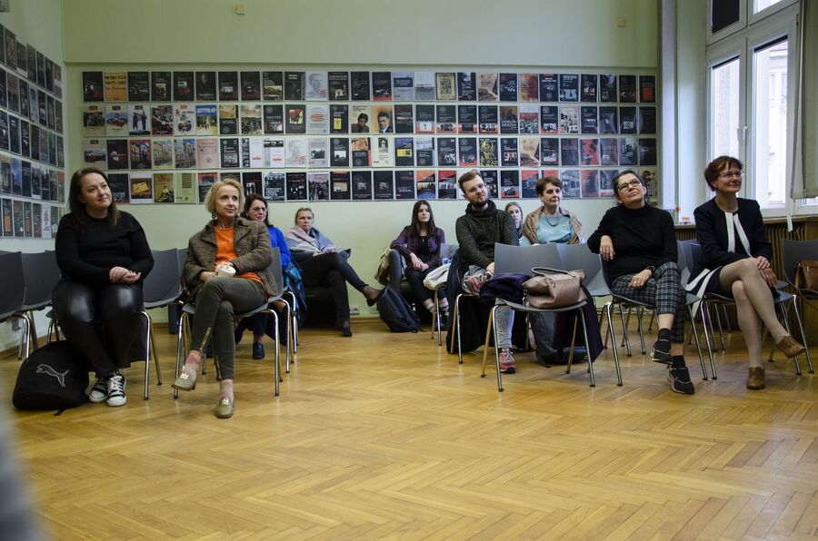 Warsztaty „Ubrane w historię”. Fot. Agnieszka Masłowska (IPN)