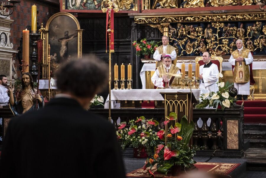 W Krakowie uczczono ofiary niemieckich obozów koncentracyjnych. Fot. Agnieszka Masłowska (IPN)