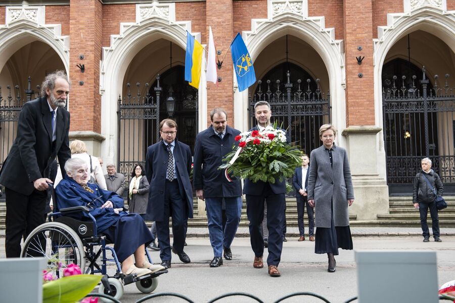 W Krakowie uczczono ofiary niemieckich obozów koncentracyjnych. Fot. Agnieszka Masłowska (IPN)