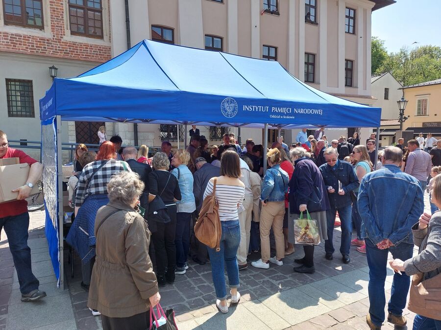 Dzień Flagi RP w Krakowie. Fot. Michał Masłowski (IPN)