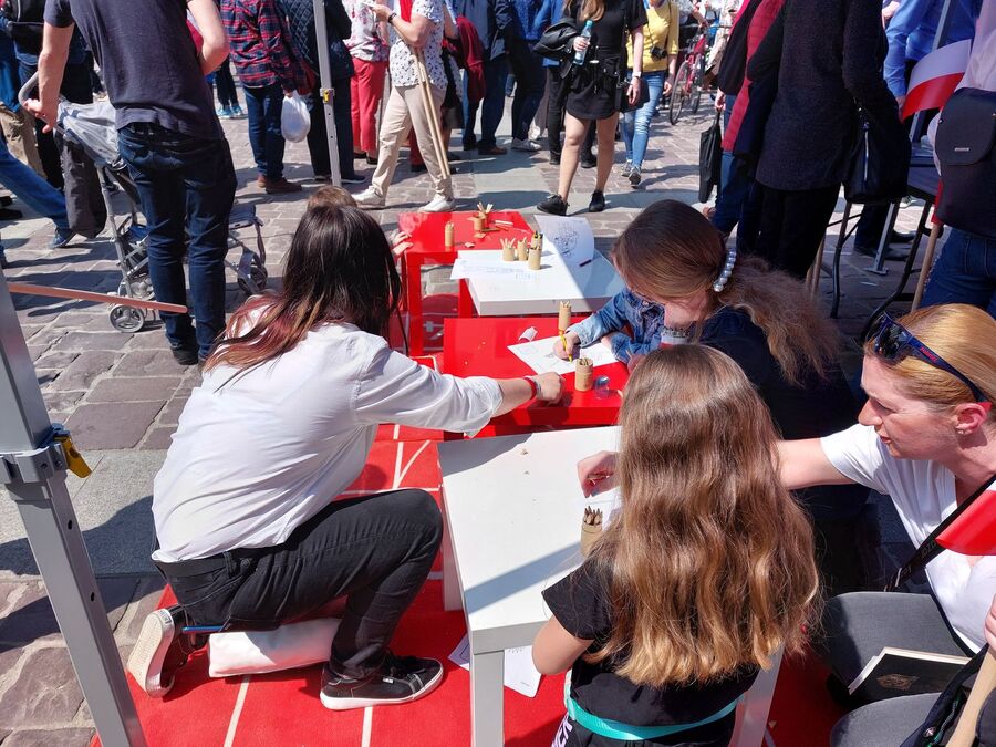 Dzień Flagi RP w Krakowie. Fot. Michał Masłowski (IPN)