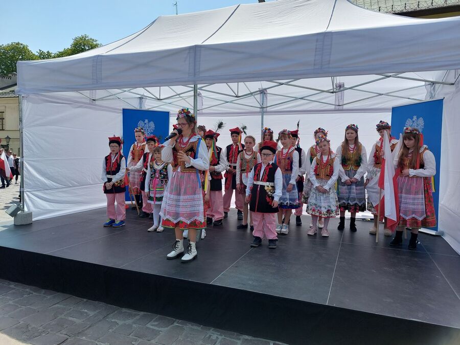 Dzień Flagi RP w Krakowie. Fot. Michał Masłowski (IPN)