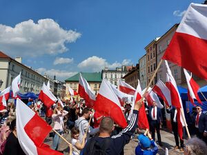 Dzień Flagi RP w Krakowie. Fot. Michał Masłowski (IPN)