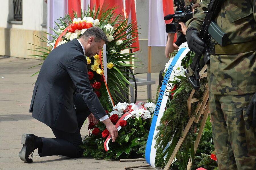 Święto Narodowe Trzeciego Maja w Krakowie. Fot. Janusz Ślęzak (IPN)
