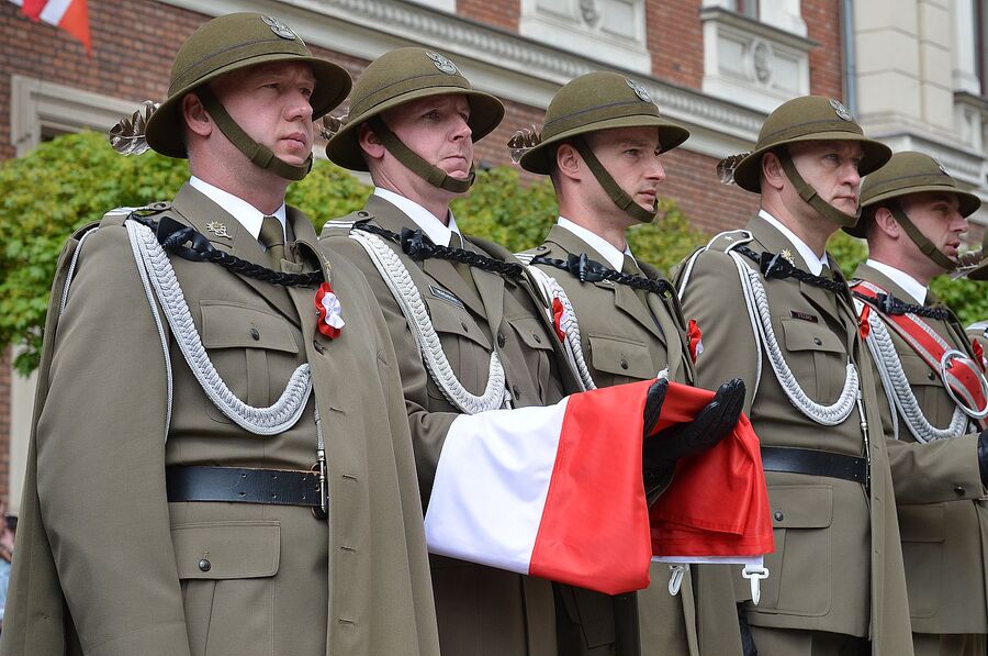 Święto Narodowe Trzeciego Maja w Krakowie. Fot. Janusz Ślęzak (IPN)