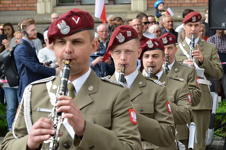 Święto Narodowe Trzeciego Maja w Krakowie. Fot. Janusz Ślęzak (IPN)