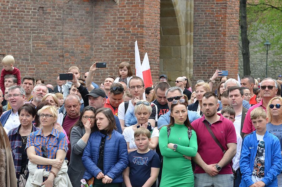Święto Narodowe Trzeciego Maja w Krakowie. Fot. Janusz Ślęzak (IPN)