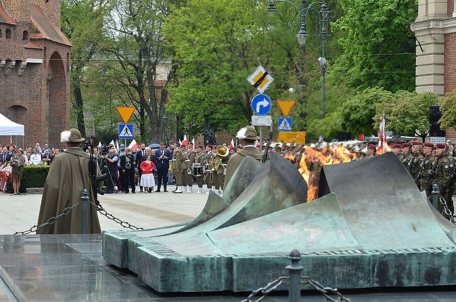 Święto Narodowe Trzeciego Maja w Krakowie. Fot. Janusz Ślęzak (IPN)