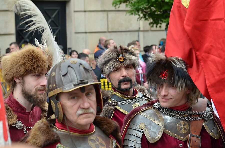 Święto Narodowe Trzeciego Maja w Krakowie. Fot. Janusz Ślęzak (IPN)