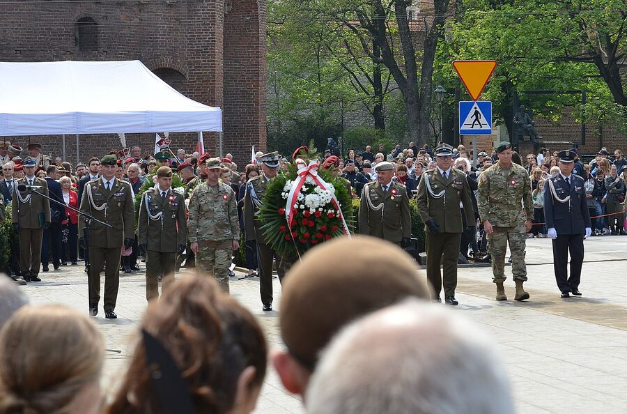 Święto Narodowe Trzeciego Maja w Krakowie. Fot. Janusz Ślęzak (IPN)