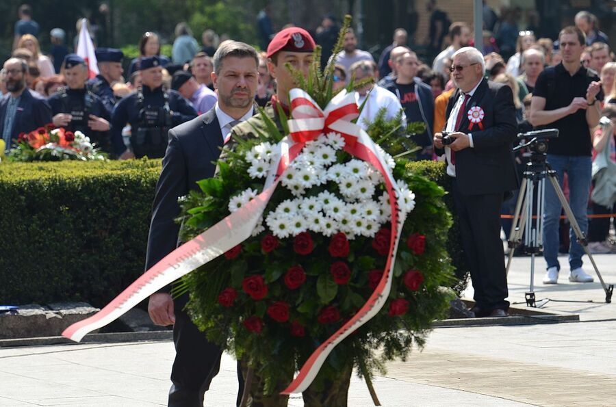 Święto Narodowe Trzeciego Maja w Krakowie. Fot. Janusz Ślęzak (IPN)