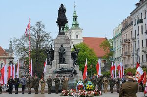 Święto Narodowe Trzeciego Maja w Krakowie. Fot. Janusz Ślęzak (IPN)