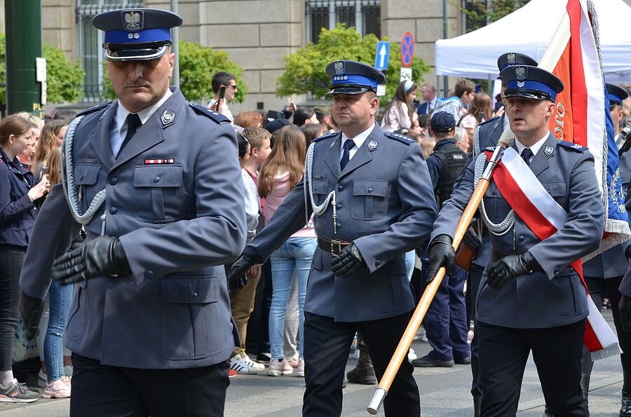 Święto Narodowe Trzeciego Maja w Krakowie. Fot. Janusz Ślęzak (IPN)