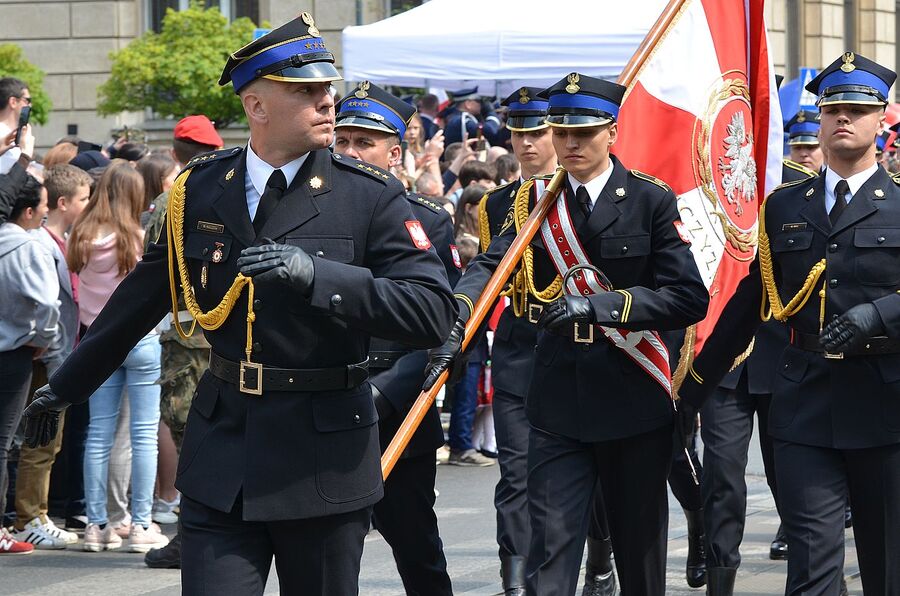 Święto Narodowe Trzeciego Maja w Krakowie. Fot. Janusz Ślęzak (IPN)