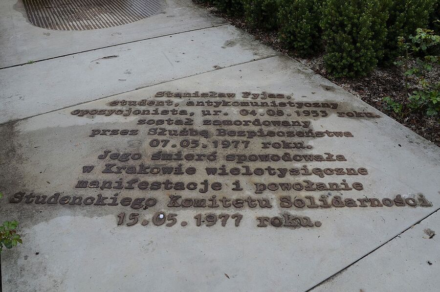 45. rocznica śmierci Stanisława Pyjasa. Fot. Janusz Ślęzak (IPN)