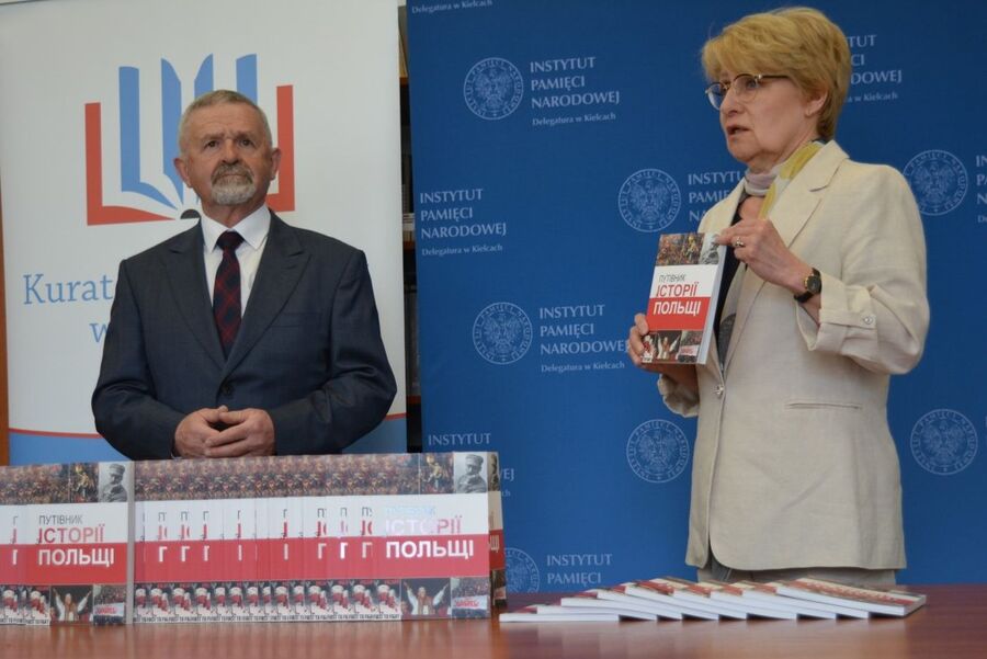 Briefing prasowy w Kielcach. Fot. Katarzyna Polit (IPN)