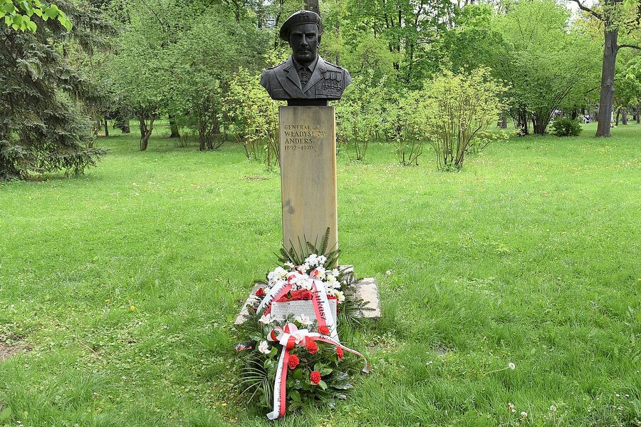 52. rocznica śmierci gen. Władysława Andersa. Fot. Janusz Ślęzak (IPN)