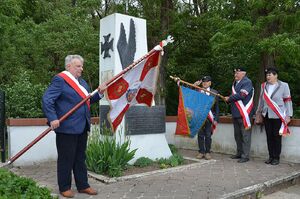 78. rocznica zrzucenia cichociemnych w Wierzbnie. Fot. Janusz Ślęzak (IPN)