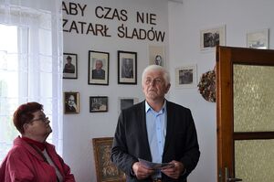 78. rocznica zrzucenia cichociemnych w Wierzbnie. Fot. Janusz Ślęzak (IPN)