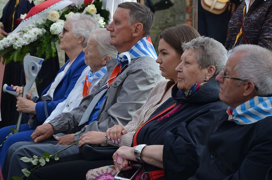 Uroczystości w Państwowym Muzeum Auschwitz-Birkenau. Fot. Janusz Ślęzak (IPN)