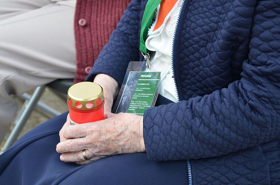 Uroczystości w Państwowym Muzeum Auschwitz-Birkenau. Fot. Janusz Ślęzak (IPN)