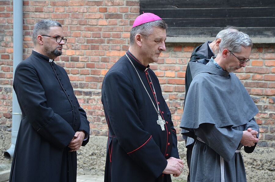 Uroczystości w Państwowym Muzeum Auschwitz-Birkenau. Fot. Janusz Ślęzak (IPN)
