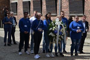 Uroczystości w Państwowym Muzeum Auschwitz-Birkenau. Fot. Janusz Ślęzak (IPN)