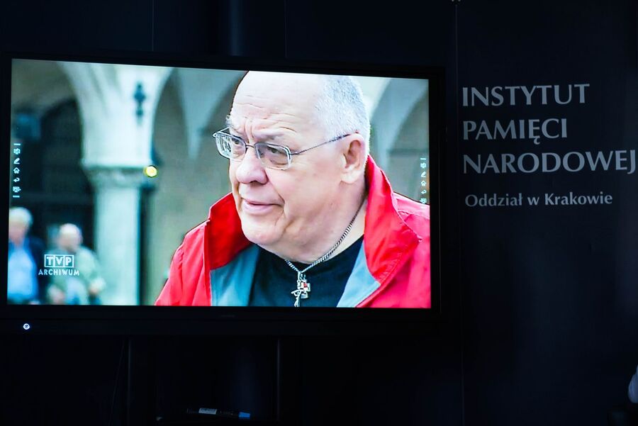 Pokaz filmu o Jacku Smagowiczu. Fot. Agnieszka Masłowska (IPN)