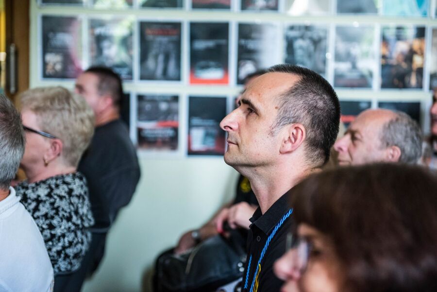 Pokaz filmu o Jacku Smagowiczu. Fot. Agnieszka Masłowska (IPN)