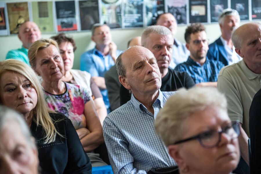 Pokaz filmu o Jacku Smagowiczu. Fot. Agnieszka Masłowska (IPN)