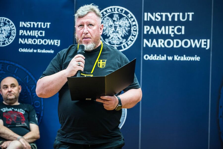 Pokaz filmu o Jacku Smagowiczu. Fot. Agnieszka Masłowska (IPN)