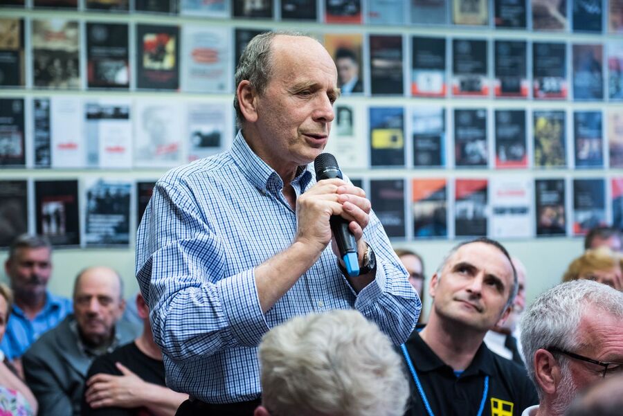 Pokaz filmu o Jacku Smagowiczu. Fot. Agnieszka Masłowska (IPN)