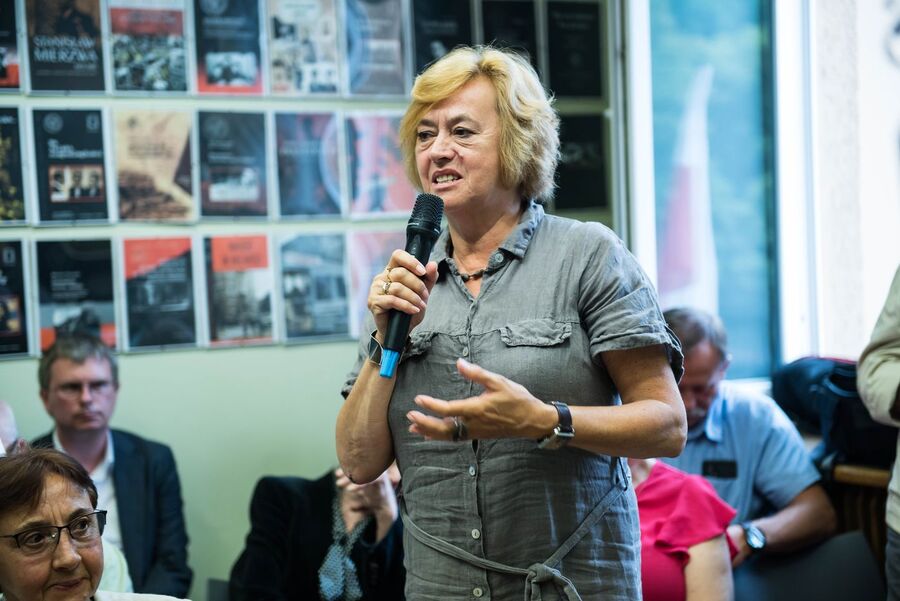 Pokaz filmu o Jacku Smagowiczu. Fot. Agnieszka Masłowska (IPN)