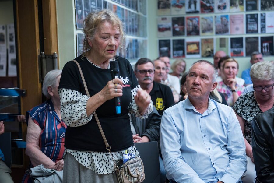 Pokaz filmu o Jacku Smagowiczu. Fot. Agnieszka Masłowska (IPN)