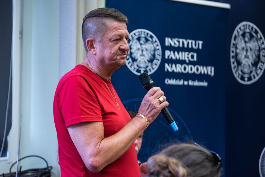 Pokaz filmu o Jacku Smagowiczu. Fot. Agnieszka Masłowska (IPN)