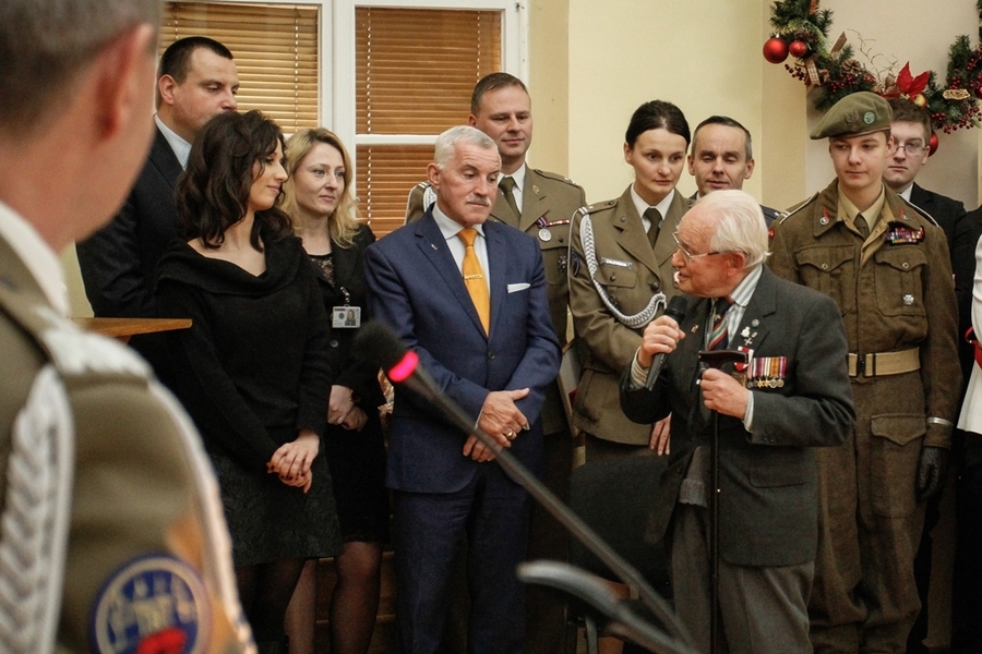 Wręczenie nagrody „Świadek Historii” prof. Wojciechowi Narębskiemu - Kraków, 20 grudnia 2016